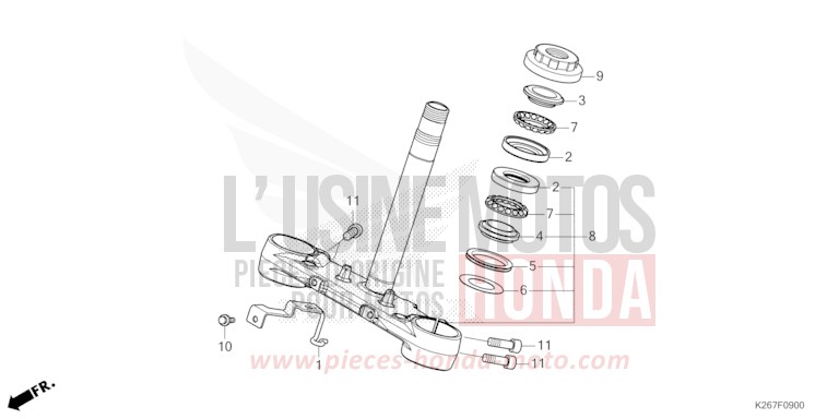 LENKSCHAFT von MSX GROM A PEARL QUEEN BEE YELLOW (Y217) von 2022